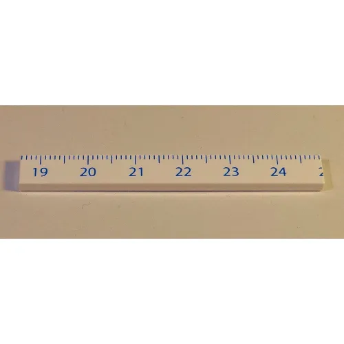 Tile 1 x 8 with Ruler CM 19 - 24 Pattern
