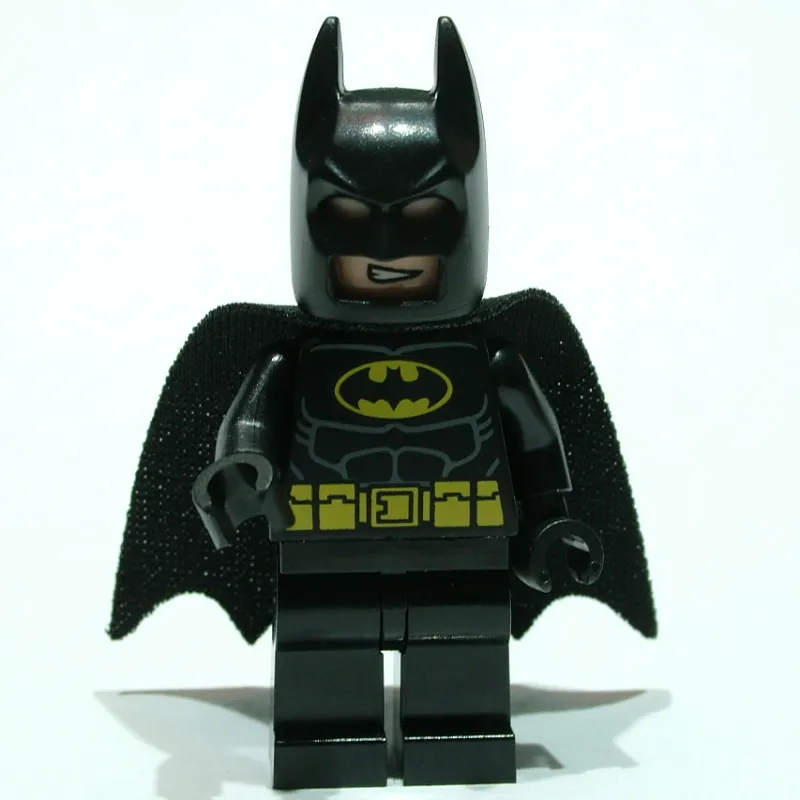 Batman, Black Suit, Black Cape and Cowl, Yellow Batman Logo, White Headband (37157 Cape)