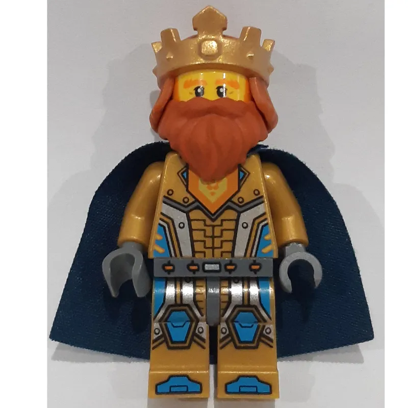 King Halbert in Gold Outfit