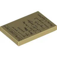 Tile 2 x 3 with 'Dumbledore's Army' and List of Names Print