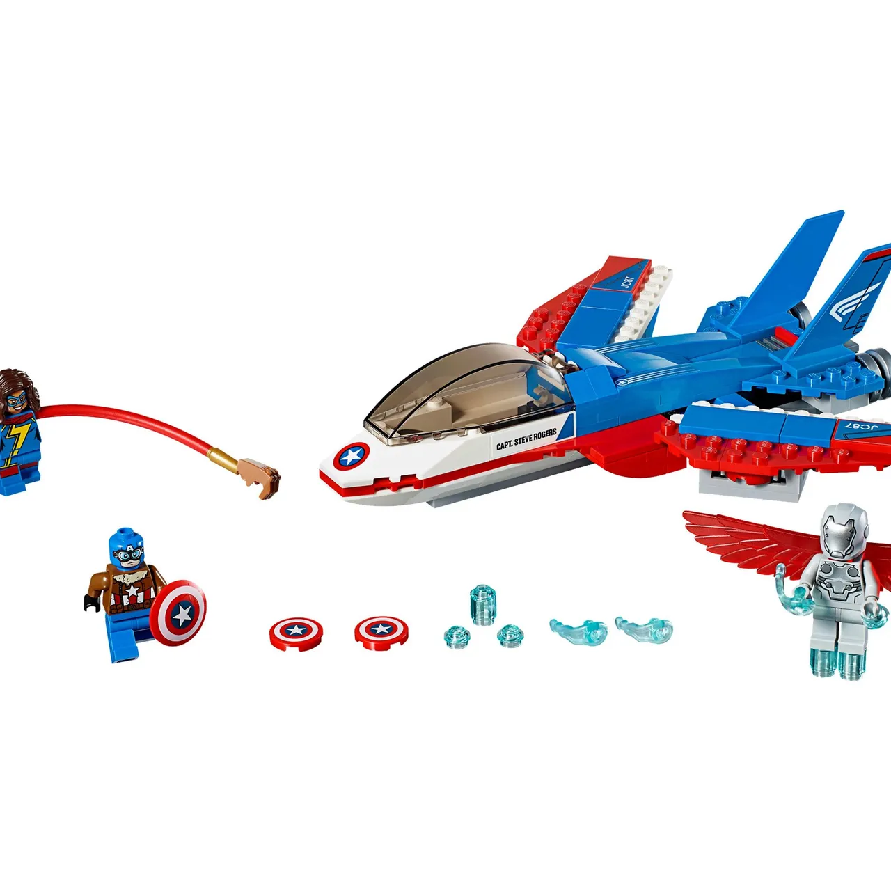Captain America Jet Pursuit