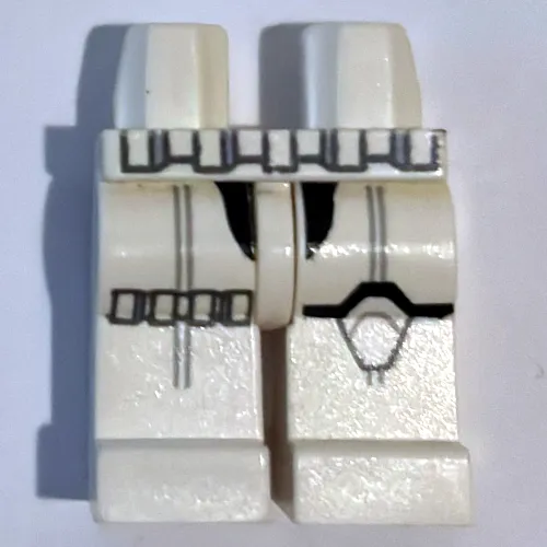 Hips and White Legs with Stormtrooper Print