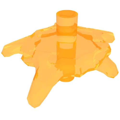 Wave / Power Burst / Flame, Shield Small with Bar Ends