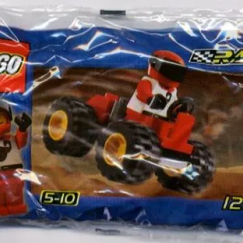 Red Four Wheel Driver