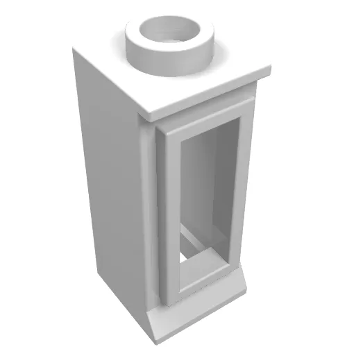 Window 1 x 1 x 2, Short Lip [no Glass]