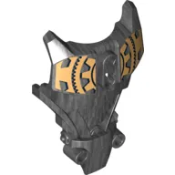 Large Figure Torso Cover, Armor with Gold Technical Gear Print (Bulk)