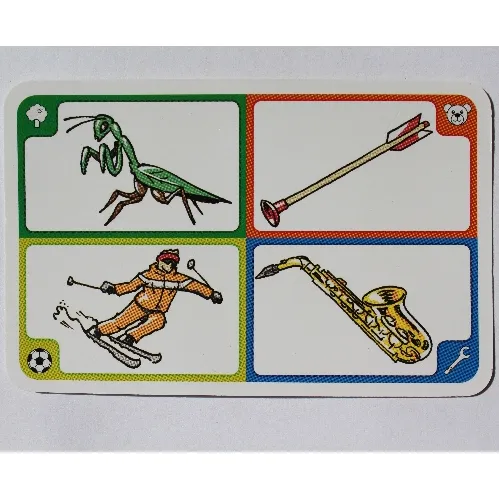 Game Card, Creationary, 112 Praying Mantis