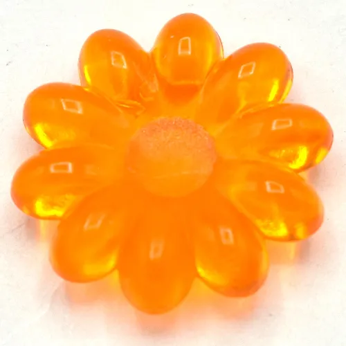 Clikits Icon, Flower 2 x 2 Large, 10 Petals with Pin [Polished]