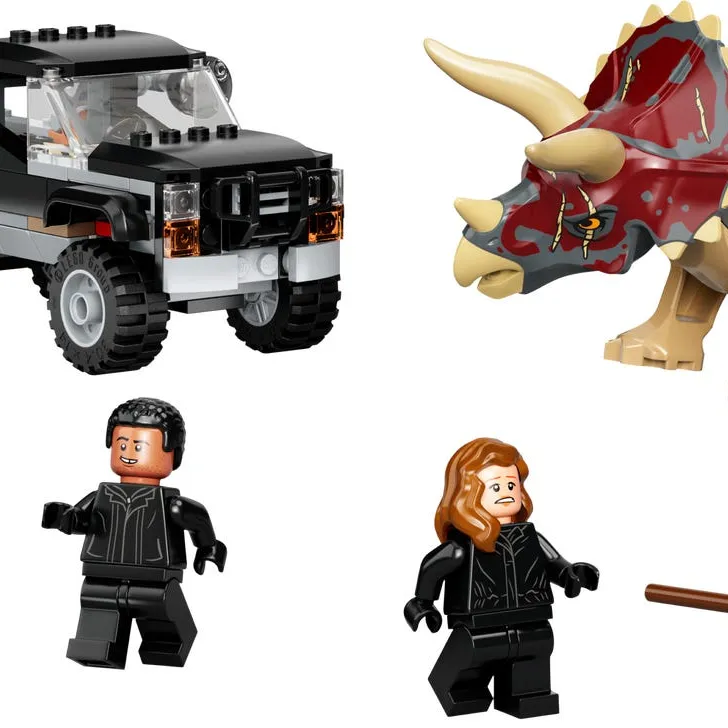 Triceratops Pickup Truck Ambush