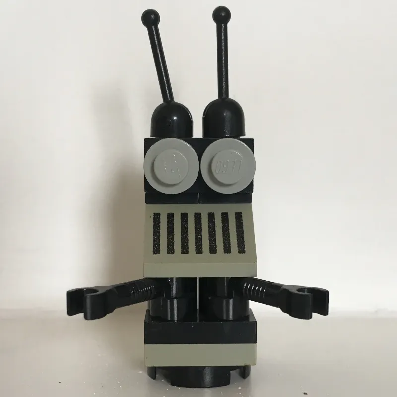 Classic Space Droid - Black and Grey