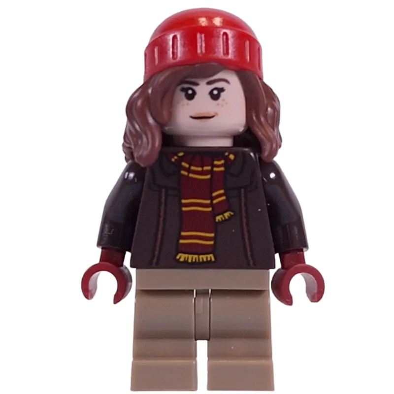 Hermione Granger - Dark Brown Jacket, Red Hat