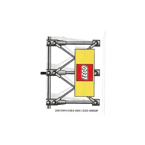 Sticker Sheet for Set 3402-1