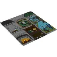 Backdrop, Lenticular with Slytherin Common Room Print