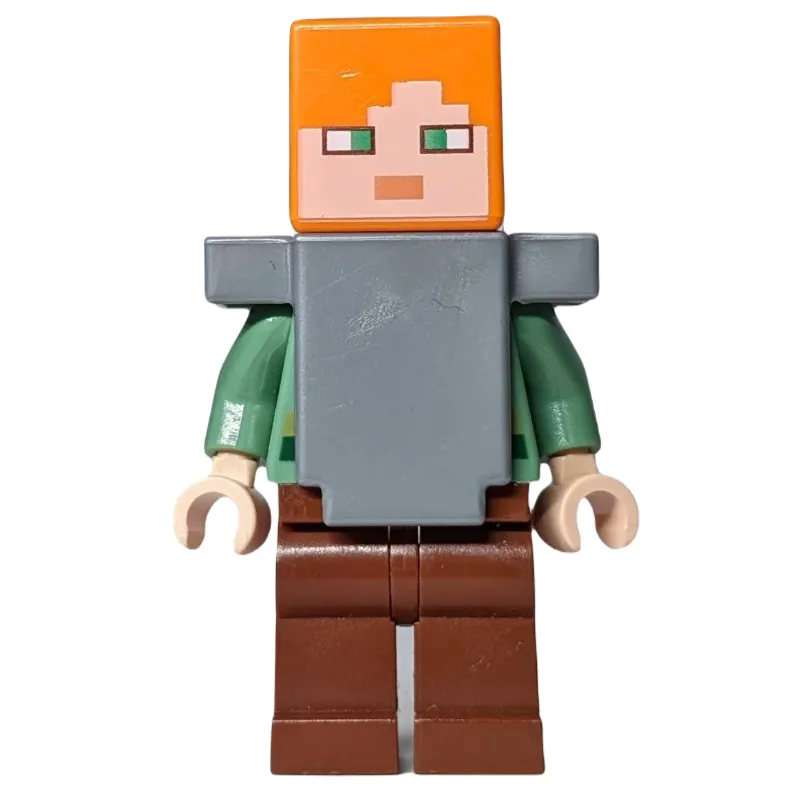 Alex in Flat Silver Armor