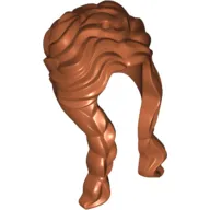 Hair Long and Braided on Right, Hole on Top