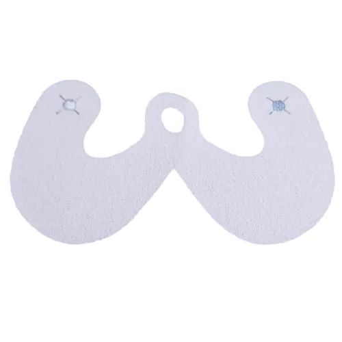 Neckwear Cape, Curved with One Center Hole and Two Hand Holes