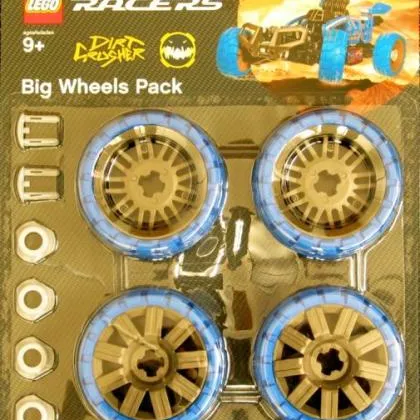 Big Wheels Pack Dirt Crusher (Blue)