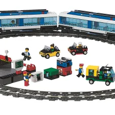 Railway Express with Transformer and Speed Regulator