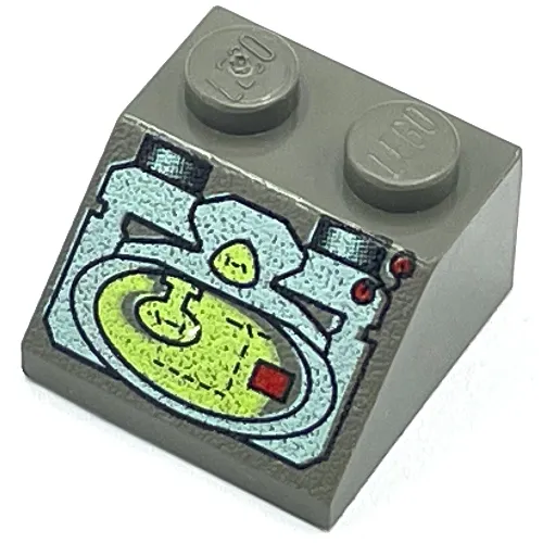 Slope 45° 2 x 2 with LoM Elliptical Display Print