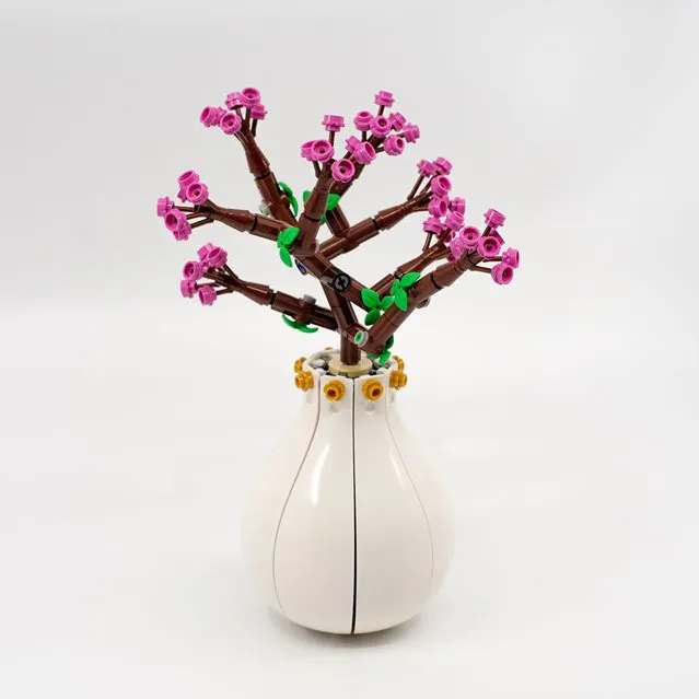 Peach Flower Vase