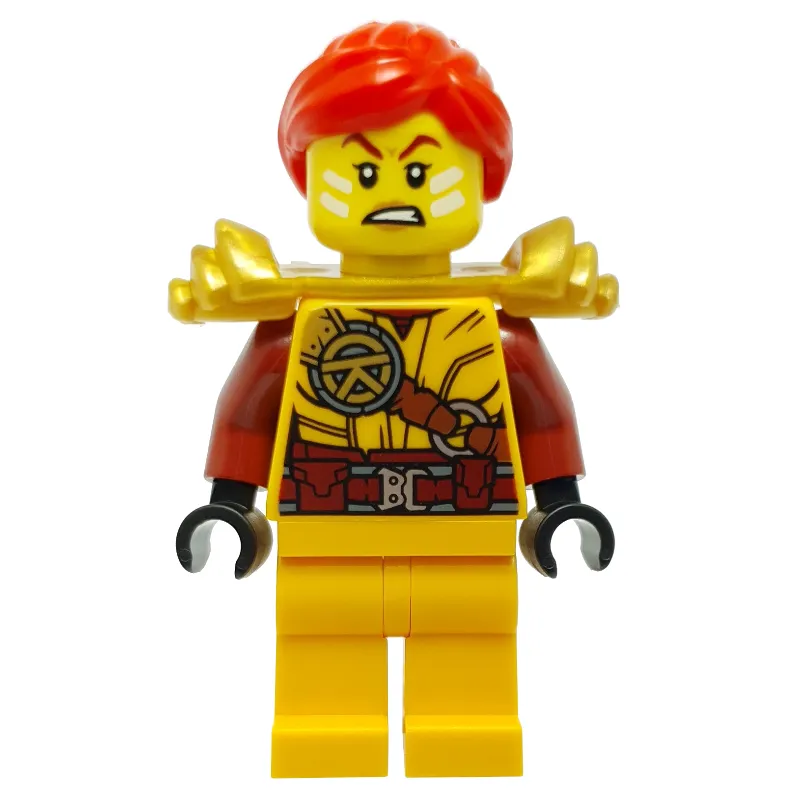 Skylor, Pearl Gold Shoulder Armor