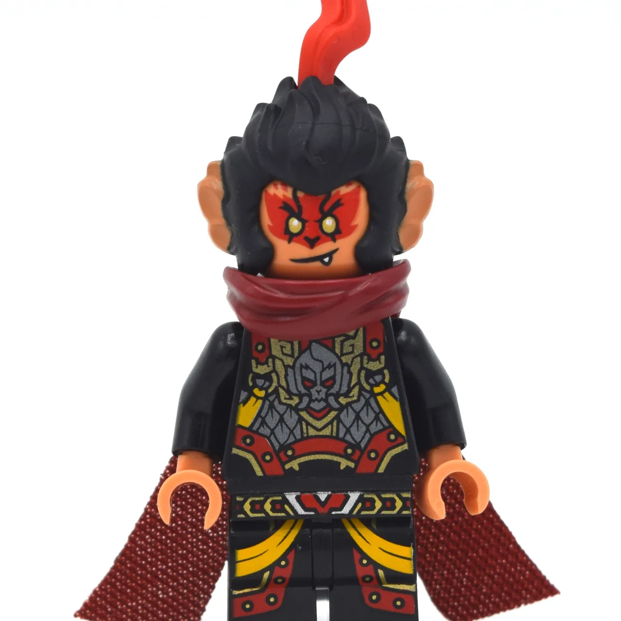 Evil Macaque, Dark Red Cape, Straight Tail