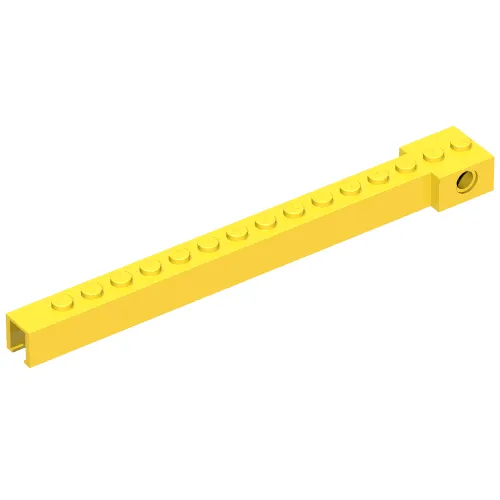 Crane Arm Outside, Narrow, 15 Studs