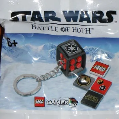 Star Wars: Battle of Hoth Die Key Chain