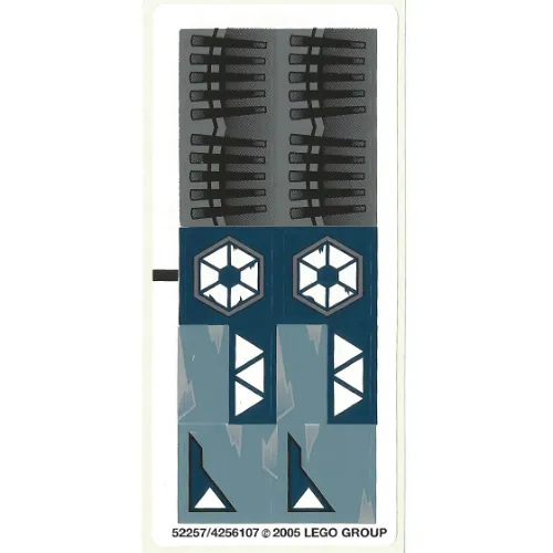 Sticker Sheet for Set 7252-1