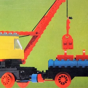 Mobile Crane and Wagon