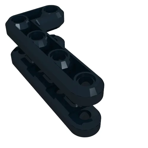 Technic Beam 3 x 7 L-Shape Double