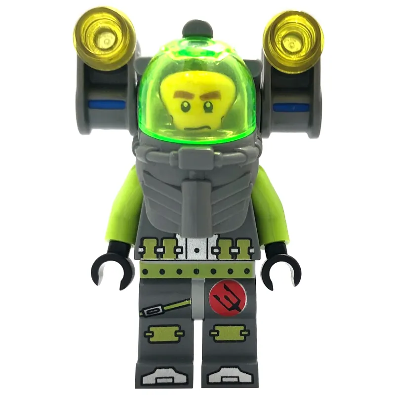 Axel with Backpack with Narrow Lights