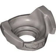 Minifig Neckwear Armor / Neck Protector with Black Markings on Front Print