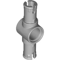 Technic Pin Connector Hub with 2 Pins with Friction Ridges Lengthwise [Small Squared Pin Holes]