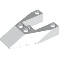 Brick Wedged, Sloped 6 x 4 Cutout, Stud Notches