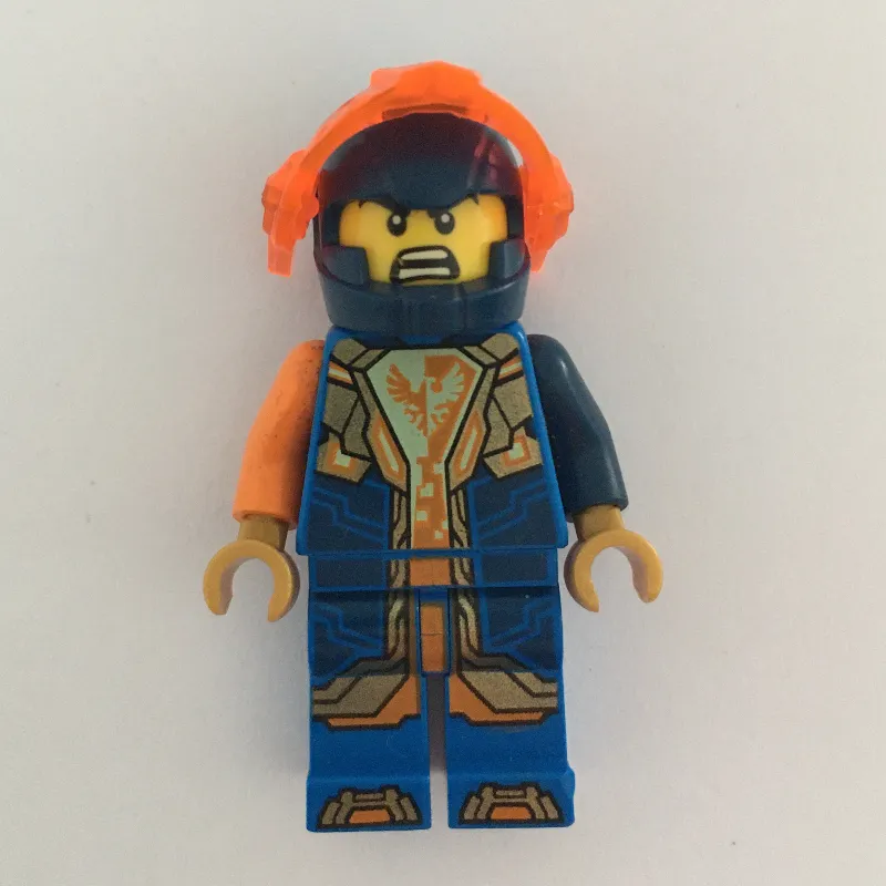 Clay Moorington with Tran-Orange Visor