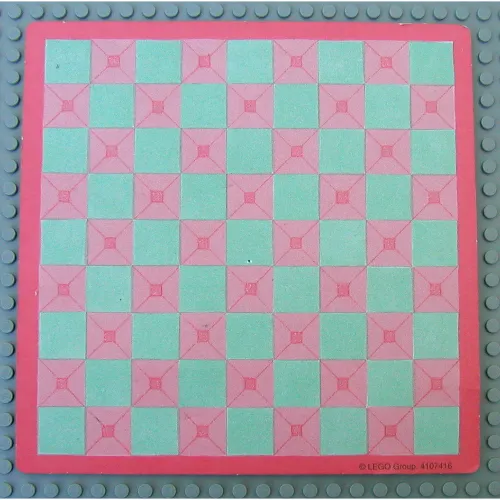 Playmat, Scala, with Pink and Green Squares Print