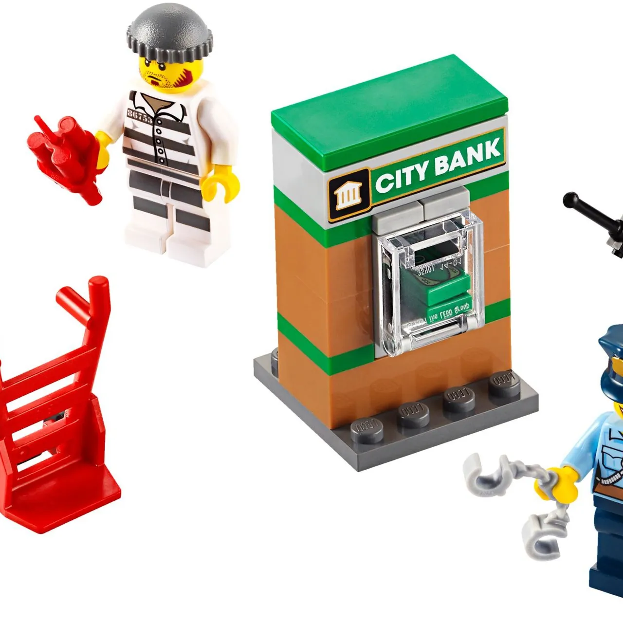 Police Minifigure Accessory Set