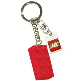 Red Brick Key Chain
