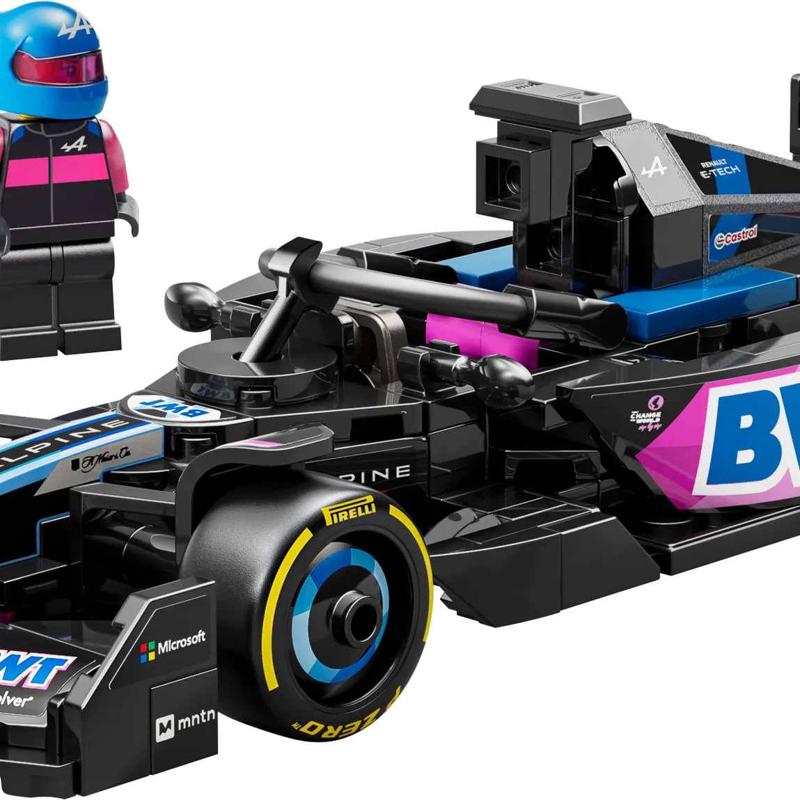 BWT Alpine F1 Team A524 Race Car