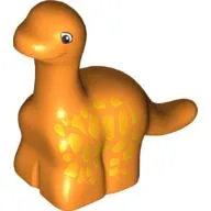 Duplo Dinosaur Brachiosaurus Baby with Yellow Spots Print