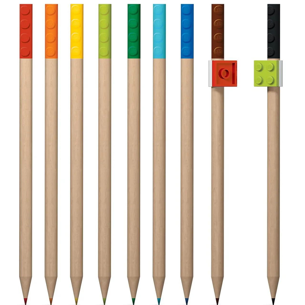 9 Colored Pencils