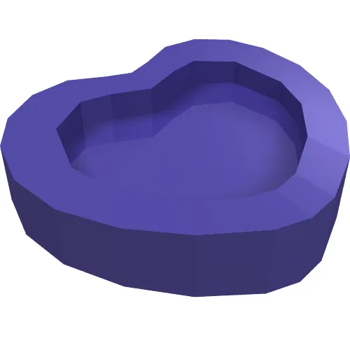 Headwear Accessory Heart with Pin