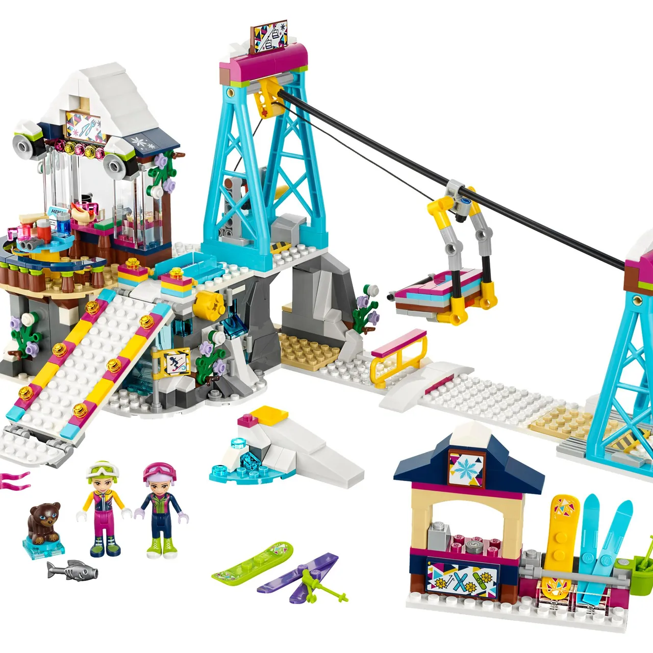 Snow Resort Ski Lift