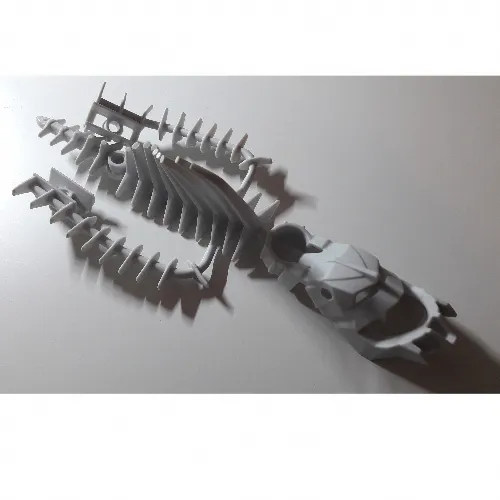 Large Figure Mask Piraka, with Flexible Spine and Arm Covers, Thok