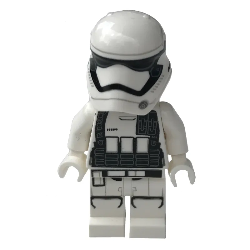 Stormtrooper, First Order / Heavy Assault Stormtrooper, Neck Bracket, Pouches on Left Shoulder Strap