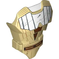 Large Figure Torso Cover with Raised Belt and Jedi Robe and Armor Print (Obi-Wan Kenobi)
