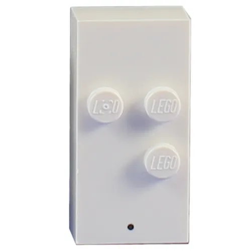 Braille Brick 2 x 4 with 3 Studs ⠲ and '.' Print