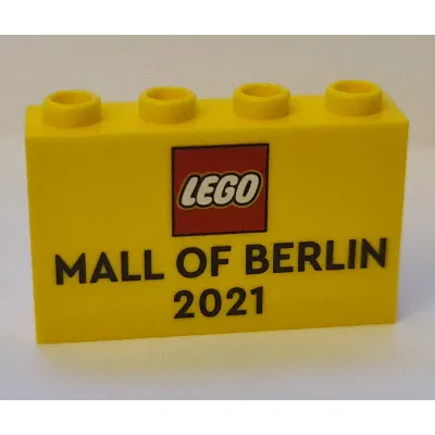 Panel 1 x 4 x 2 with "LEGO MALL OF BERLIN 2021" print