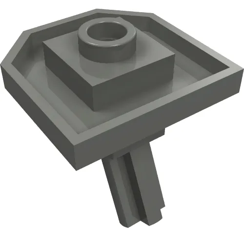Large Figure Shield Holder with Technic Axle